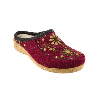 Dámské Clogsy Birkenstock Woolderness 2 Clog Červené | CZ 307KOR